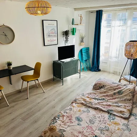 شقة Joli Studio Meuble Tout Confort Sur Mer تروفيي سور مير