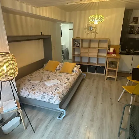 شقة Joli Studio Meuble Tout Confort Sur Mer تروفيي سور مير